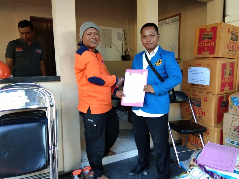 gempa bumi lombok, universitas kahuripan kediri