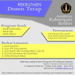 universitas, ukklagi, kuliah, dosen, lowongan, rekrutmen, kampung inggris, kediri, jombang, pare, tulungagung, nganjuk