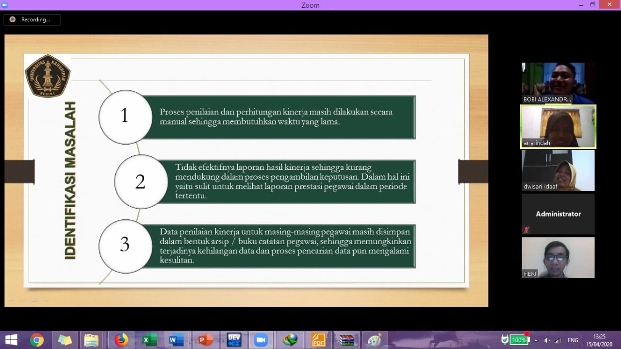 kuliah daring, ukk, kampung inggris, kahuripan, kampus, online