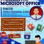 Workshop, Microsoft Office, Universitas Kahuripan Kediri, UKK